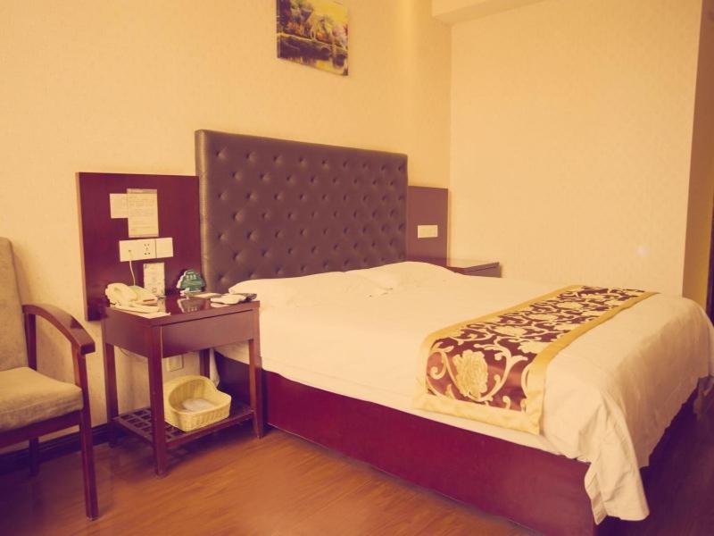 Greentree Inn Shanxi Yan An Luochuan Fuqian Street Express Hotel Ngoại thất bức ảnh