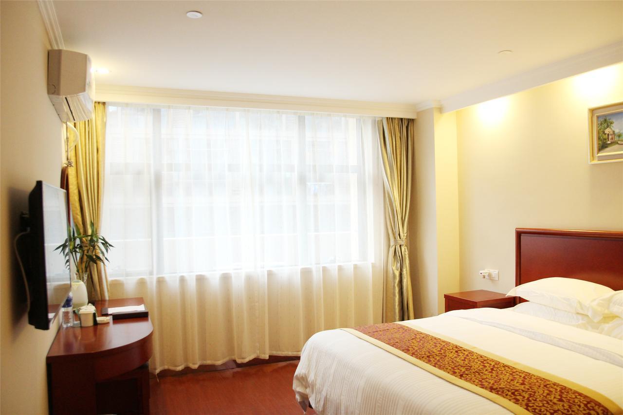 Greentree Inn Shanxi Yan An Luochuan Fuqian Street Express Hotel Ngoại thất bức ảnh