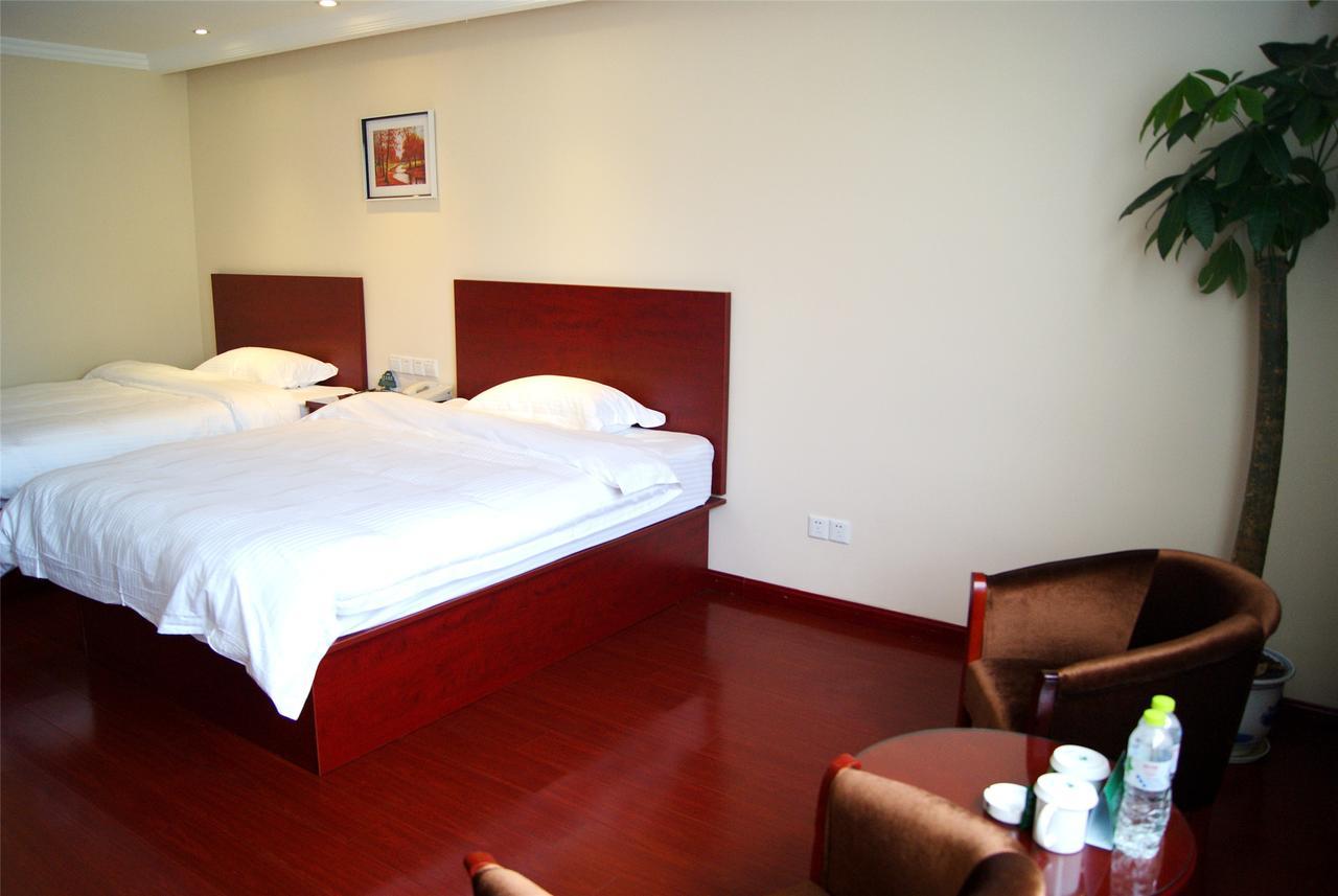 Greentree Inn Shanxi Yan An Luochuan Fuqian Street Express Hotel Ngoại thất bức ảnh